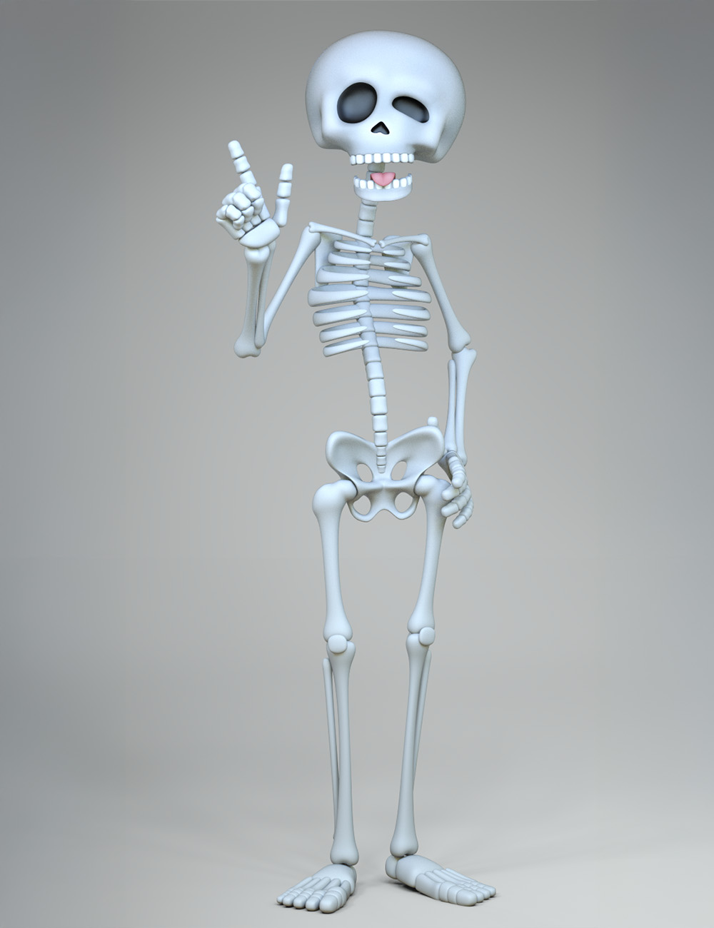 Ahmed the Toon Skeleton
